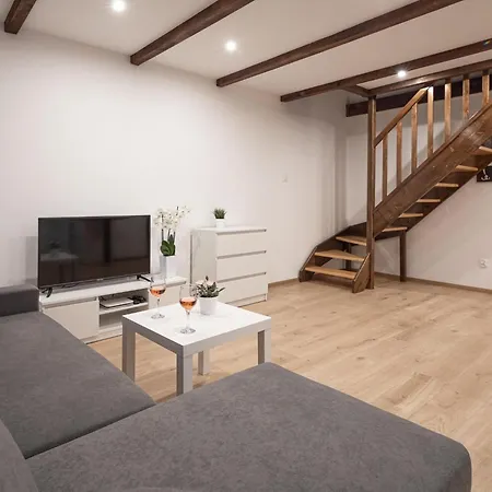 Brick House In L Dzin Near Dutch Windmill Ledzin