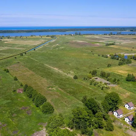Brick House In L Dzin Near Dutch Windmill * Ledzin