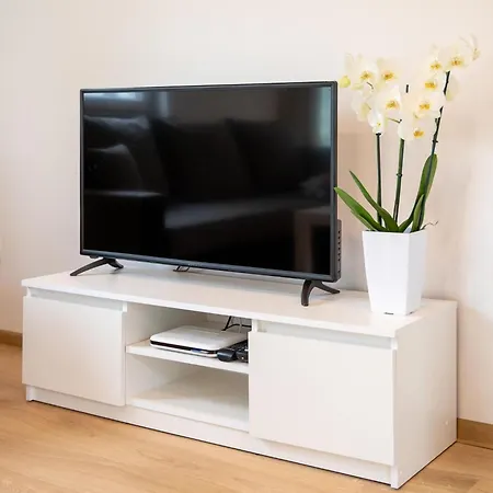 Brick House In L Dzin Near Dutch Windmill Ledzin