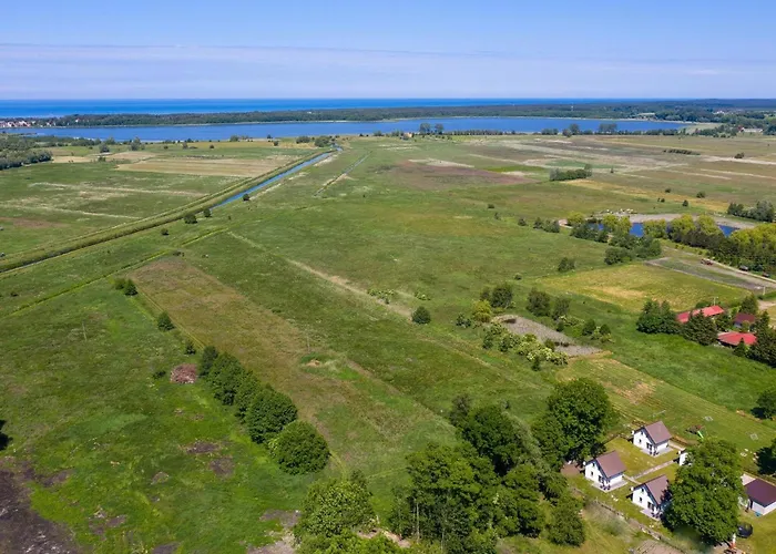 Brick House In L Dzin Near Dutch Windmill * Ledzin